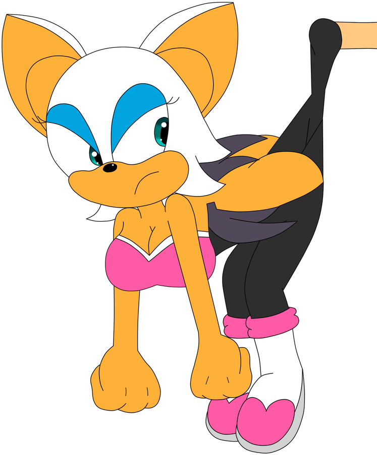 Rouge In A Wedge Of Trouble By Craftmywarpstar - Cartoon (817x978)