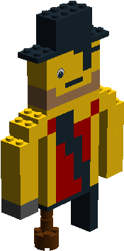 Brickheadz Of Ironhook The Pirate - Cartoon (1013x832)