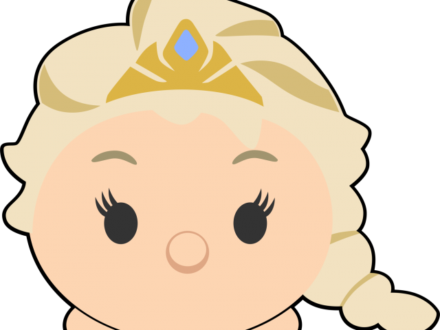 Frozen Clipart Elsa Tsum Tsum - Tsum Tsum Anna Y Elsa (640x480)