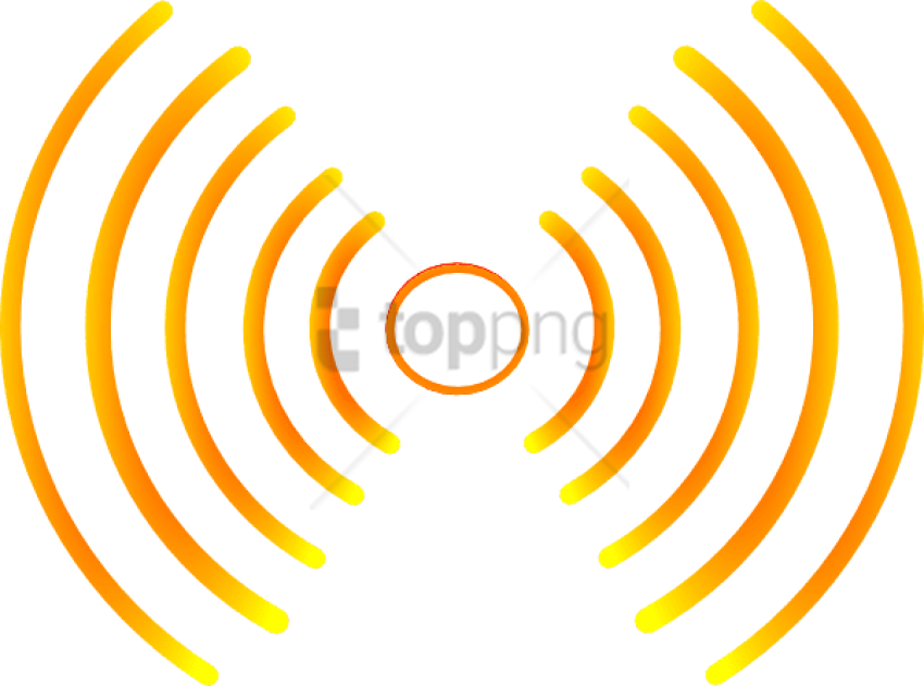 Download Radio Waves Png Images Background - Echo Clipart (850x631)