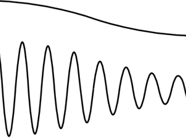 Sound Wave Clipart Radio Transmission - Line Art (640x480)