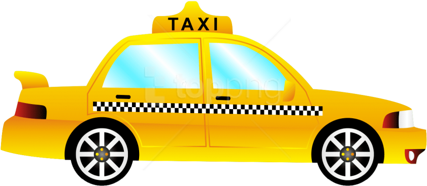 Free Png Download Taxi Clipart Png Photo Png Images - Taxi Png (850x385)