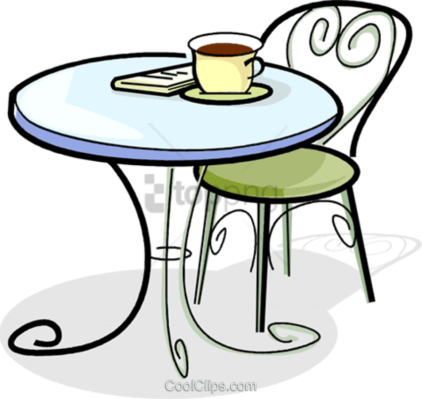 Free Png Download Coffee Cup On Table Png Images Background - Coffee Cup On Table Clipart (850x804)