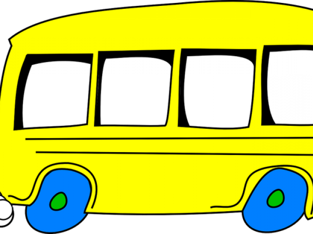 Taxi Cab Clipart Student - باص كليب ارت (640x480)