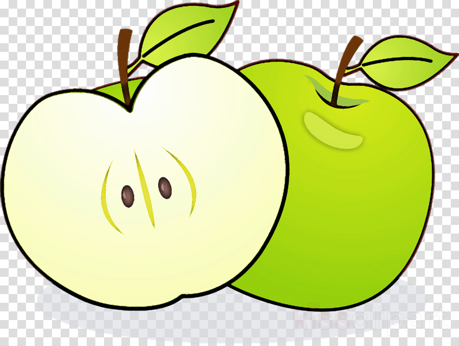 Green Apples Clipart Apple Clip Art - Gingerbread House Candy Clipart (900x680)
