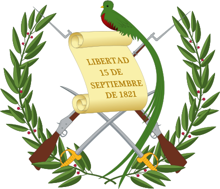 Armed Forces Of Guatemala - Guatemala Coat Of Arms (440x377)