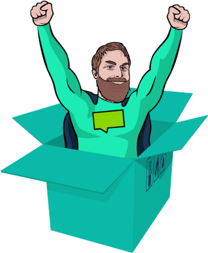 When You Think Outside The Box, You're More Able To - Think Outside The Box Clip Art (500x500)