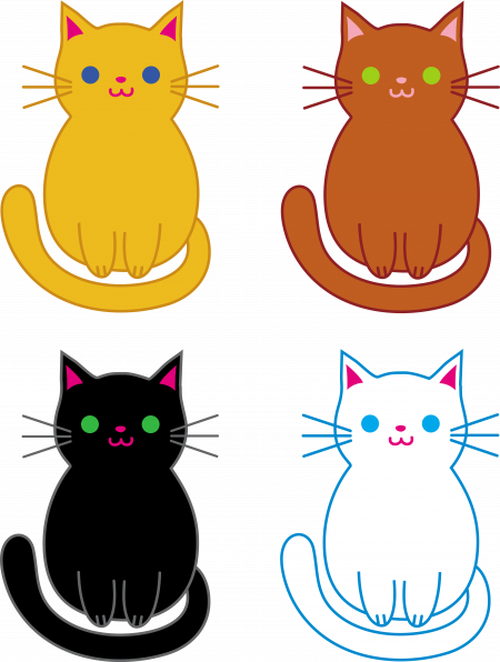 Peter Peter Pumpkin Eater Poem Clipart - Kittens Clipart (450x596)