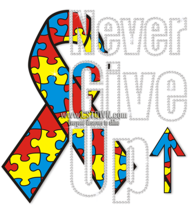 Never Give Up Fight The Cancer Heat Transfer - Diagram (450x450)