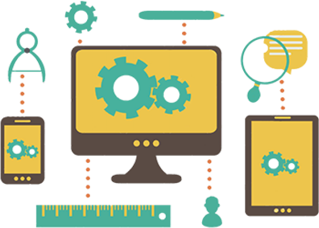 Web Development Clipart Webapp - Web Design And Development Vector (640x480)