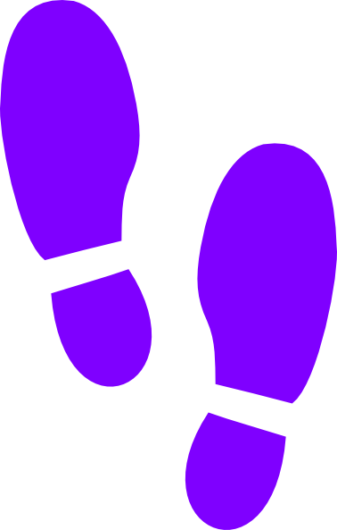 Shoe Print Clip Art At Clkercom Vector Online Royalty - Clip Art (378x593)