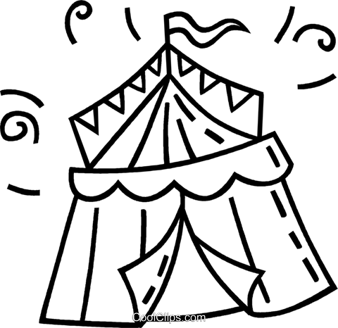 Carneval Clipart Black And White - Carnival Black And White Clip Art (480x466)