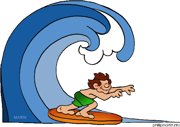 Please Be Aware Of Fast Flowing Tides And Quicksands - Surfing Clipart Free (648x439)