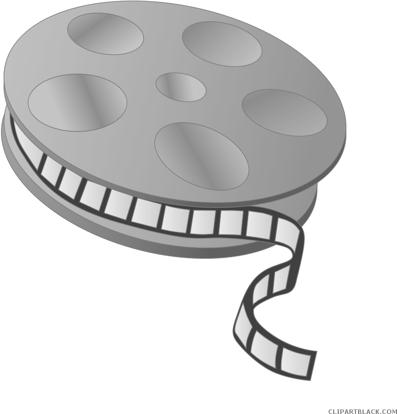 Movie Reel Tools Free Black White Clipart Images Clipartblack - Clip Art Film Reel (900x900)
