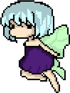 Fairy - Fairy Pixel Art (425x365)