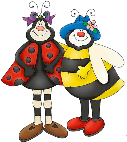 Doodle Borders, Page Borders, Bee Happy, Picasa Web - Desenhos De Joaninhas (446x500)