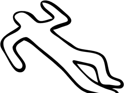 Deadth Clipart Stick Figure - Crime Scene Clipart Png (640x480)