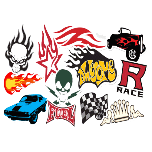 Sticker Design By Uk Source - Bike Stickers In Pakistan (502x502)