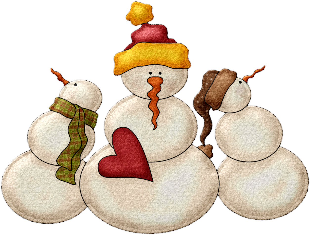 B *✿* Picasa, Nieve, Navidad, Manualidades, Clipart - Snowman (1280x974)