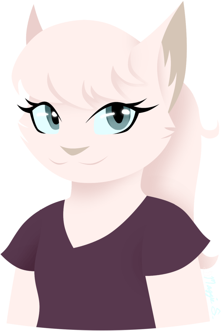 Shelly Bust Meanncat Deviantart - Cartoon (1024x1339)