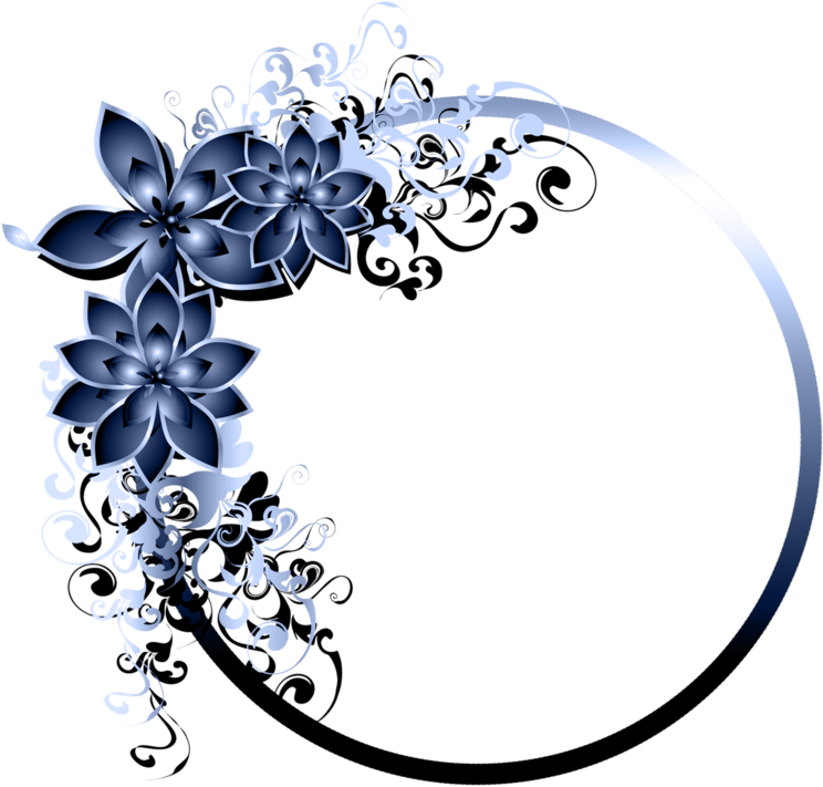Album - Calligraphy Transparent Flower Png (800x800)