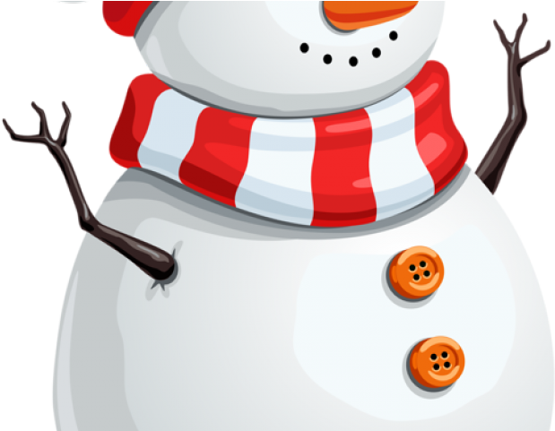 Adorable Clipart Snow Man - Christmas Snowman Clipart Png (640x480)
