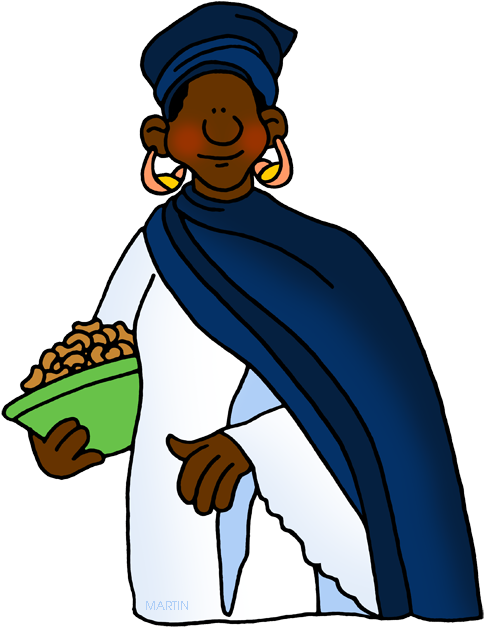 African People Clipart (500x648)