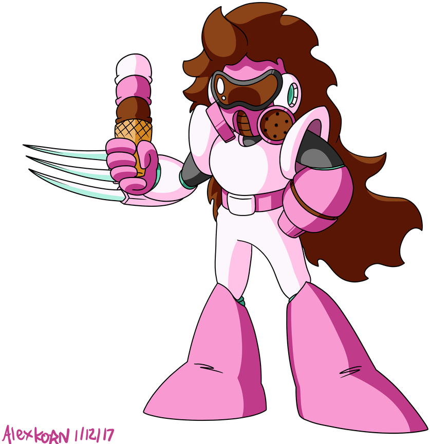 Make A Good Mega Man Level - Quarantine Woman Megaman (913x875)