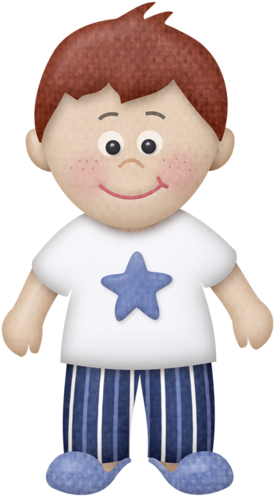 María José Argüeso - Boy Pyjamas Clip Art (293x500)