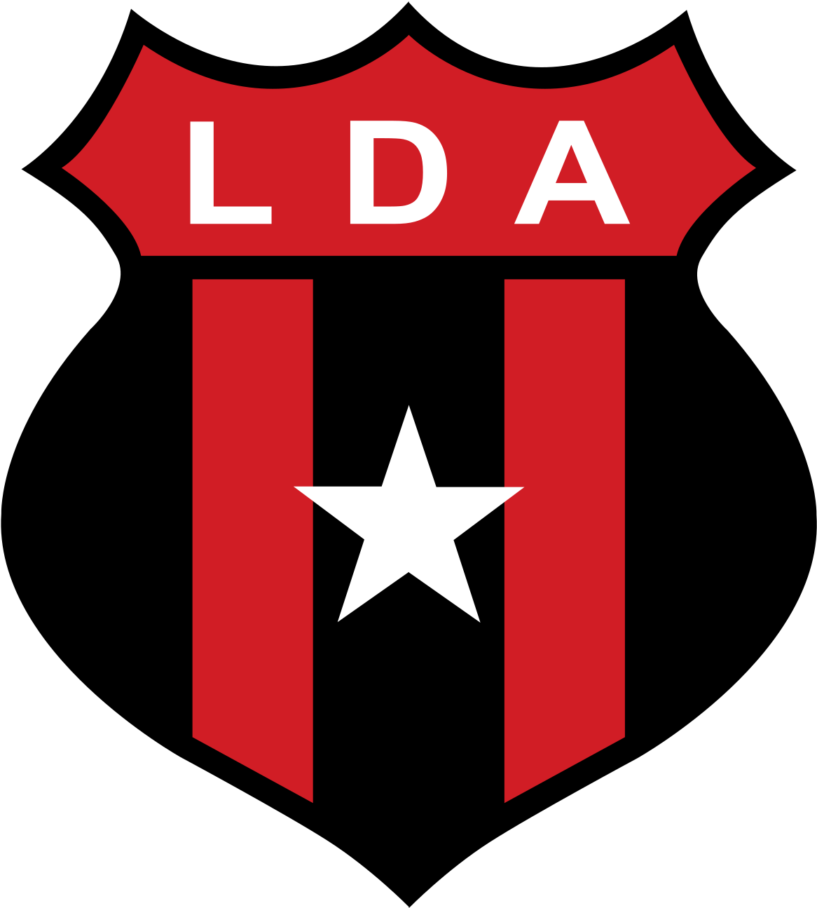 Escudo De La Liga Deportiva Alajuelense (1200x1296)