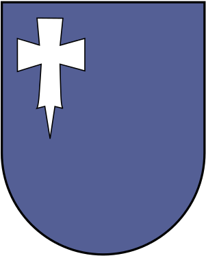 Representación Heráldica De La Cruz De Íñigo Arista, - Emblem (320x390)