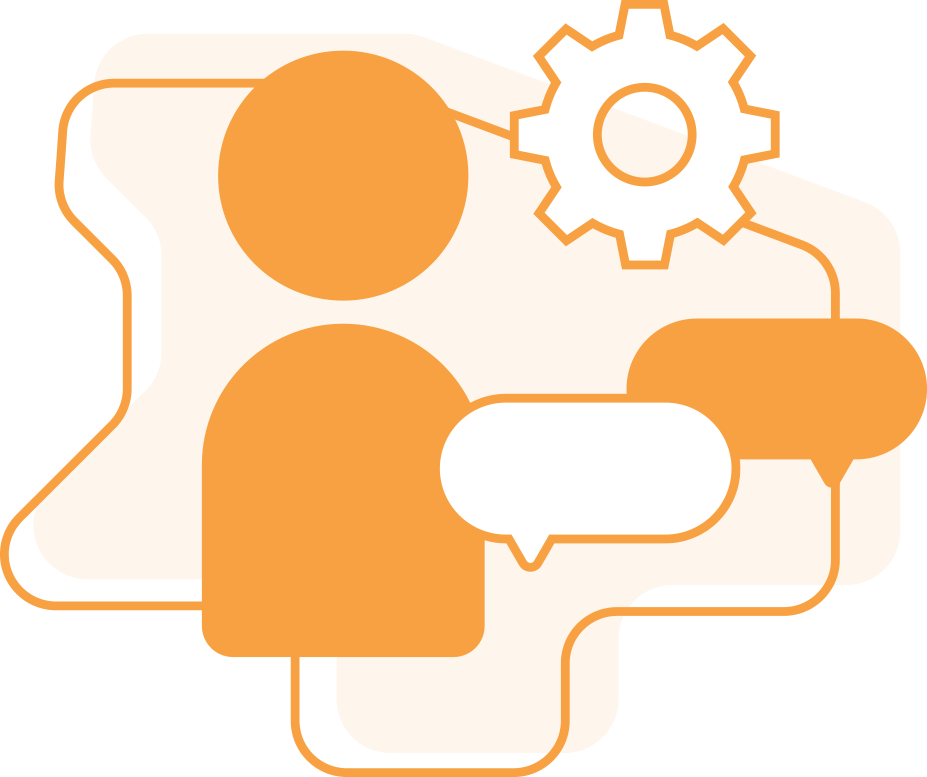 Partnering With Us Means Getting The Best User Experience - Sprocket Symbol (927x777)