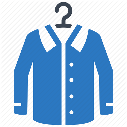 Dry Cleaning Clipart Dry Cleaning Laundry - Shirt On Hanger Icon (512x512)
