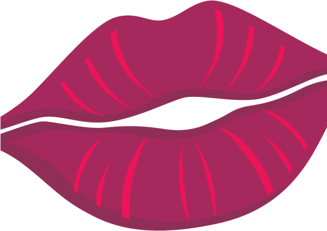 Kisses Clipart Light Pink Lip - Kisses Clipart Light Pink Lip (640x480)