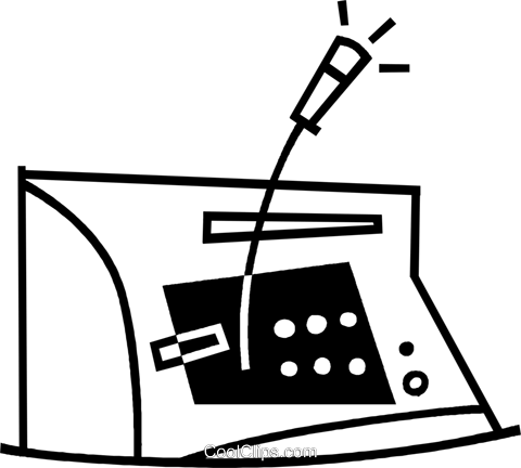 Cash Register Royalty Free Vector Clip Art Illustration - Cash Register Royalty Free Vector Clip Art Illustration (480x432)