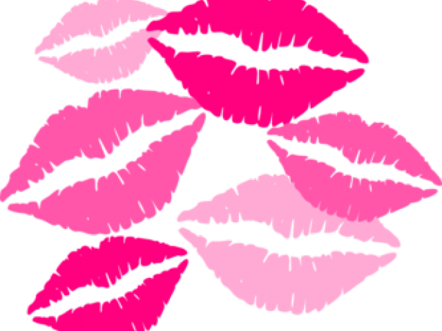 Kisses Clipart Pink Lips - Kiss Clip Art (640x480)