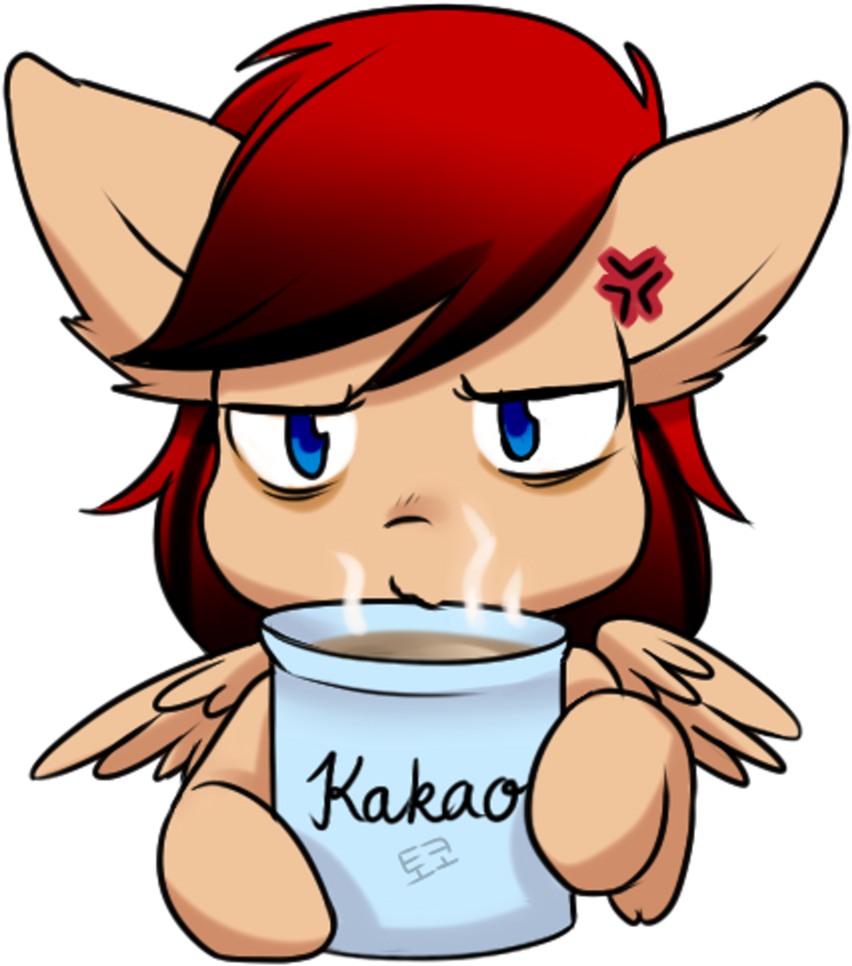 Tokokami, Bags Under Eyes, Chocolate, Cross-popping - Cartoon (1024x1024)