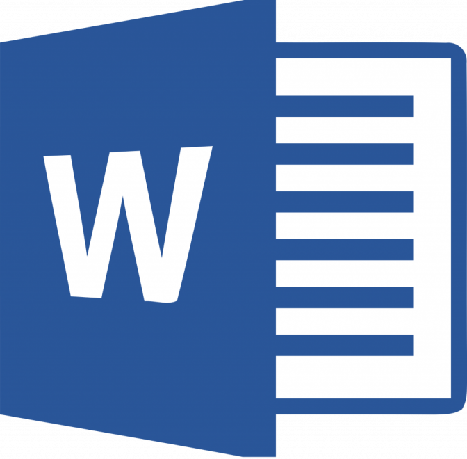 How To Transform A Table Into Chart In Microsoft Word - Office 365 Word Logo (672x660)