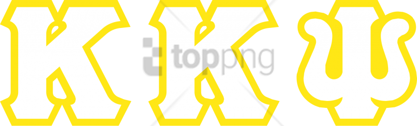 Free Png Download Kappa Kappa Psi Greek Letters Png - Emblem (850x257)