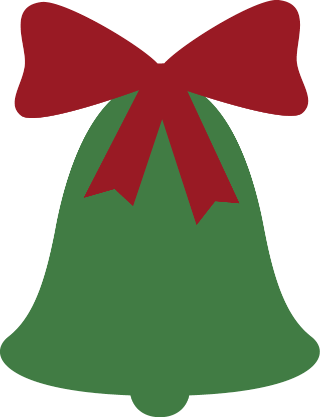 Free Online Bells Bows - Free Online Bells Bows (638x833)