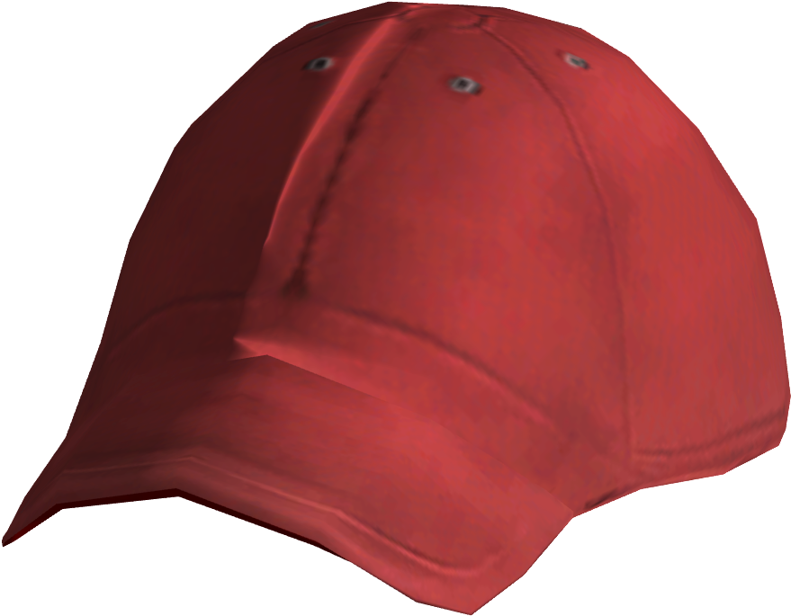 Clipart Baseball Cap You Can Add Logo To - Fallout 4 Red Hat (879x685)