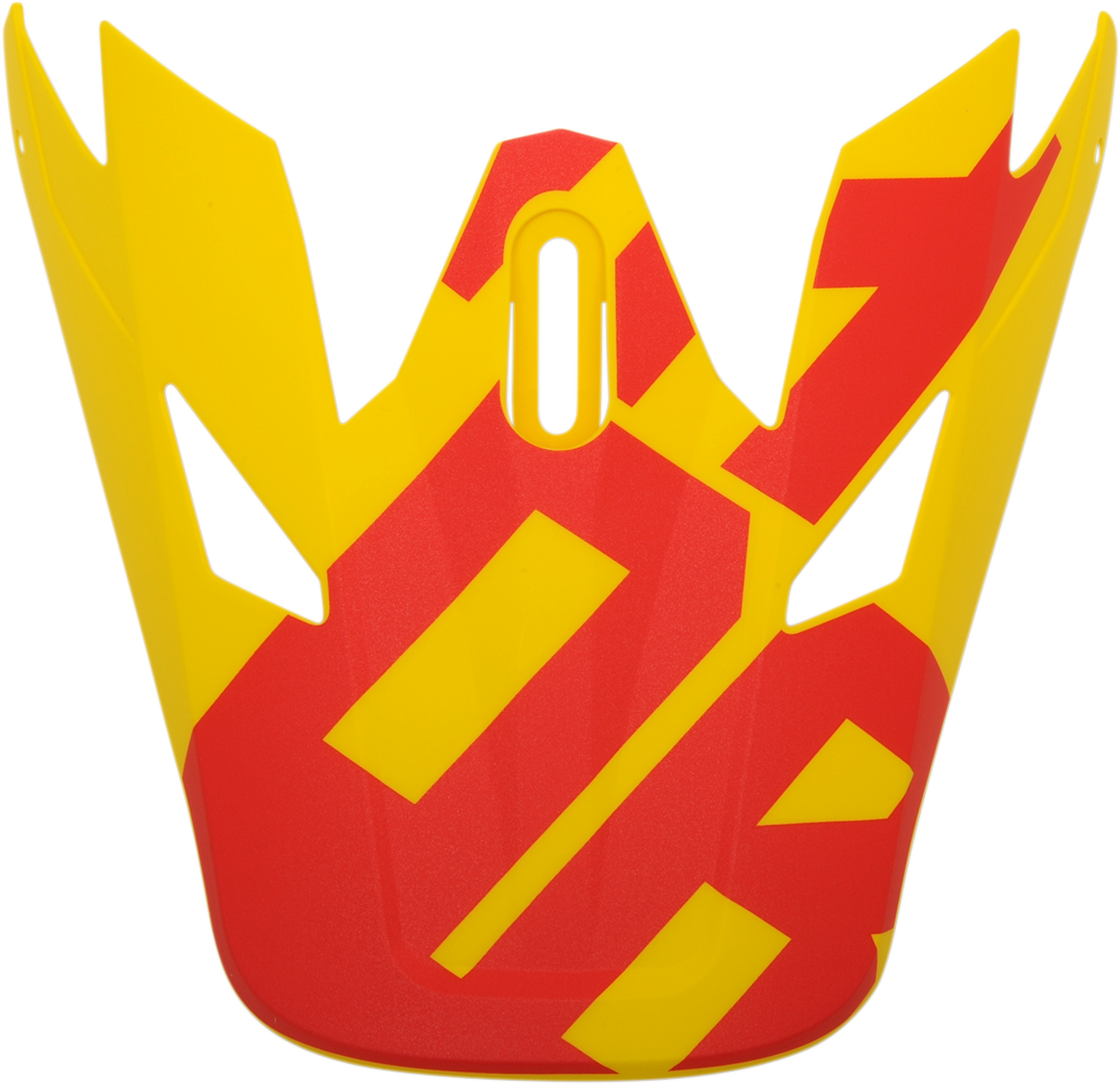 Level Navy/yellow Sector Visor - Visor (1075x1042)