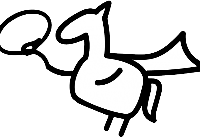 White Clipart Banner - Cartoon (640x480)