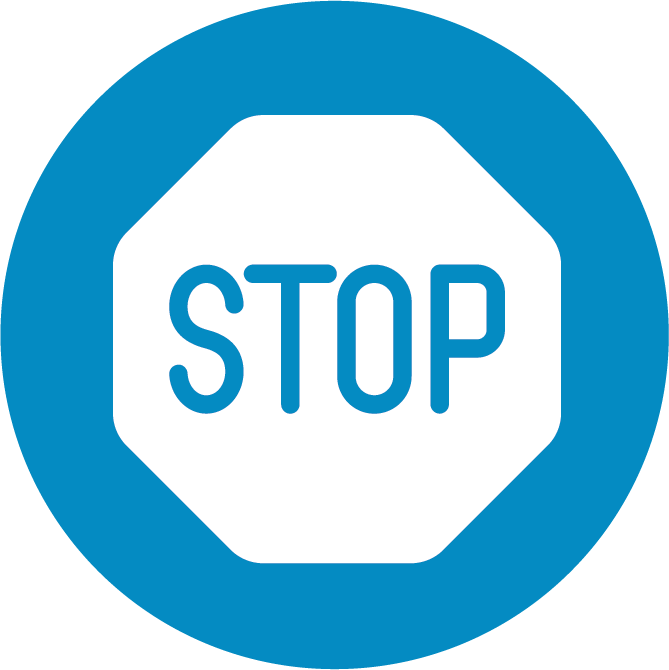 Stop Dashboard Navigation Icon - Ausbildung Icon (669x670)