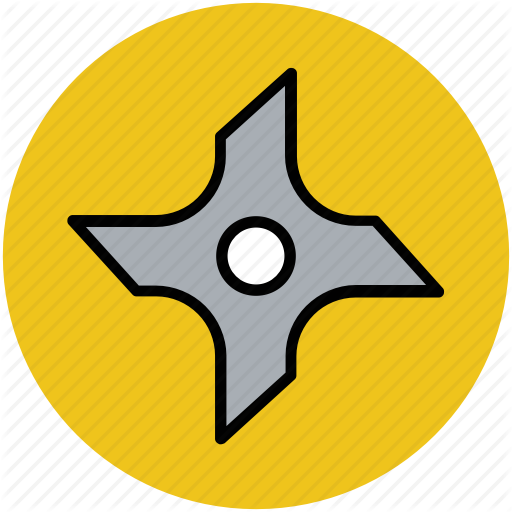 Iconfinder Weapons By Vectors Market Japanese Ninja - App Store (512x512)