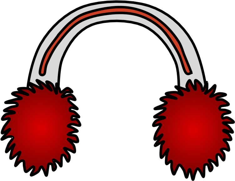 Earmuffs, Red - Earmuffs, Red (816x1056)