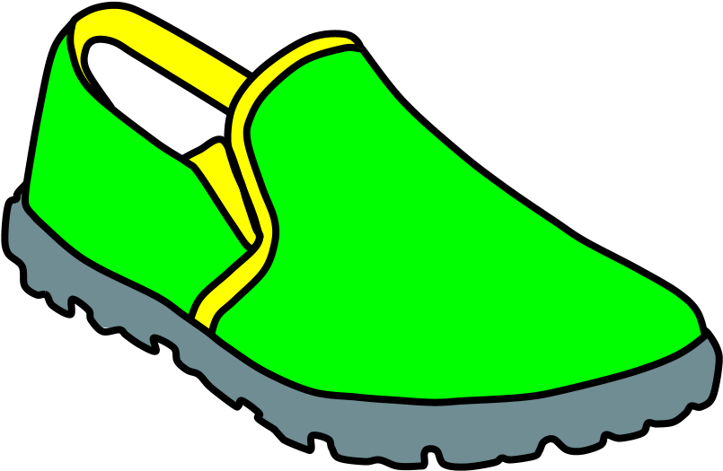 Sneakers, Slip-on, Bright Green, Bright Yellow - Sneakers, Slip-on, Bright Green, Bright Yellow (816x1056)