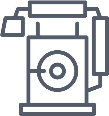 News & Recaps - Press Machine Vector (500x500)