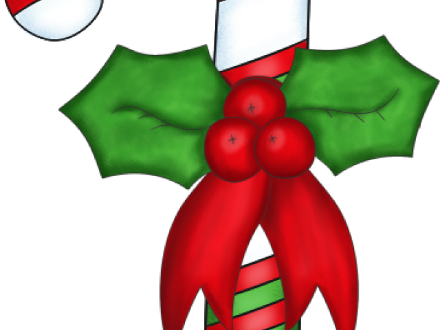 Holley Clipart Candy Cane - Christmas Candy Cane Clipart (640x480)