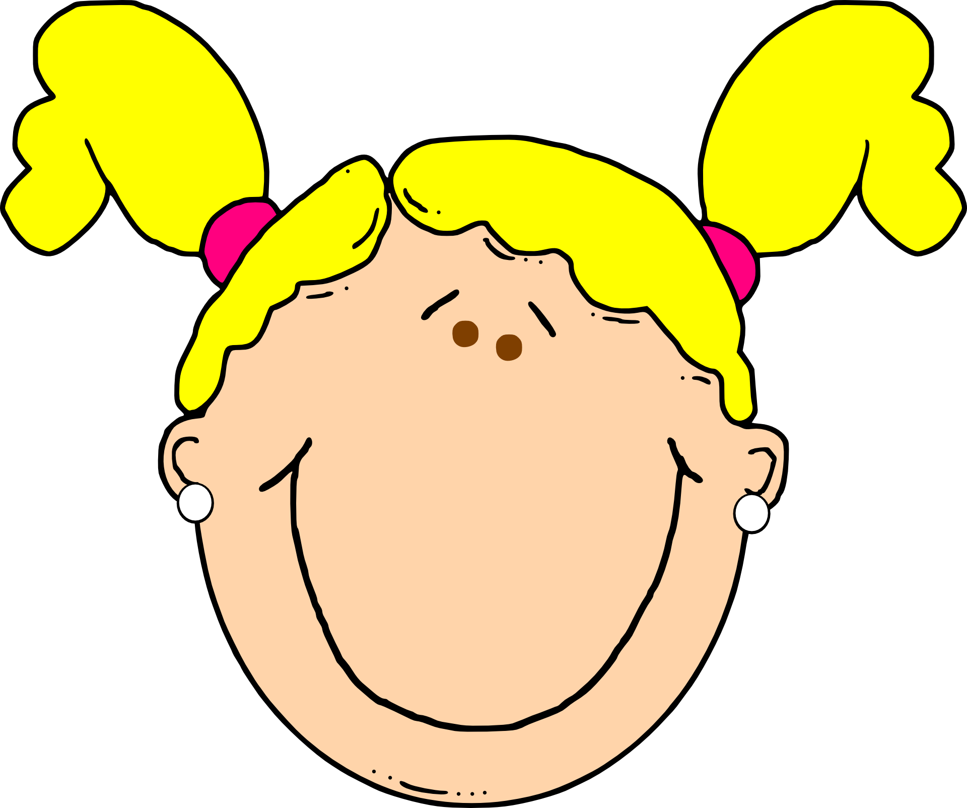Winky Face Clip Art - Pippi Longstocking Lap Book (1920x1604)